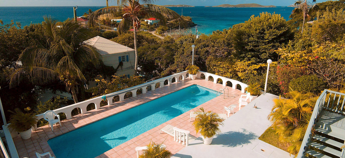 Pool and ocean view